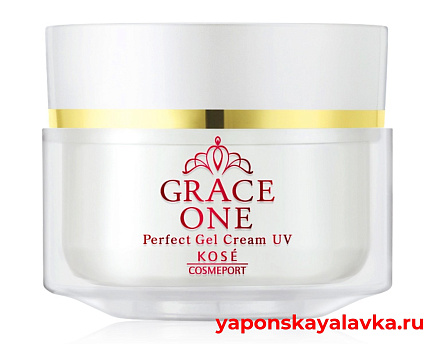 картинка Увлажняющий солнцезащитный крем-гель для лица 100 гр  UV Perfect Grace One KOSE