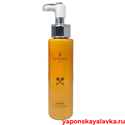 картинка LA TOWA CREIS TRI MOIST SOAP нежнейшая очищающая пенка для лица 150 мл