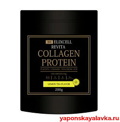 Коллагеновый протеиновый напиток ELIXCELL Revita Collagen Protein 200 г