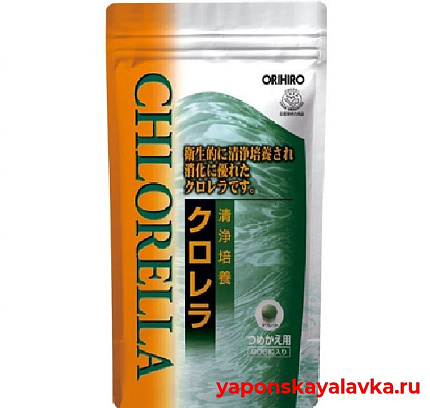 картинка Хлорелла 1000 таблеток ORIHIRO