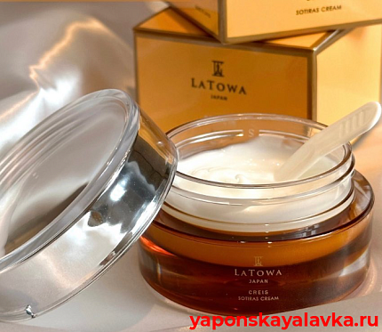 картинка LA TOWA CREIS SOTIRAS Увлажняющий питательный крем для лица 25 г