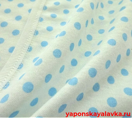 картинка Распашонки набор 3 шт голубой 50см