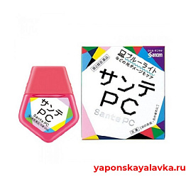 Капли для глаз для пользователей ПК Sante PC