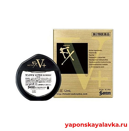 картинка Капли для глаз Sante FX V plus