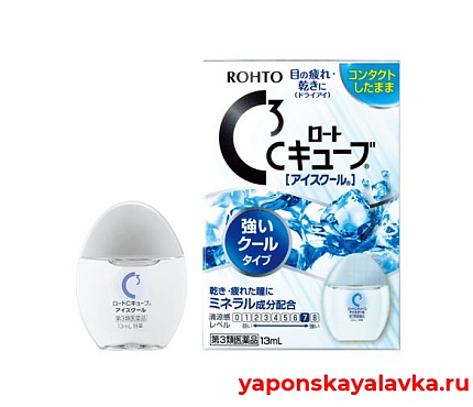 картинка Суперохлаждающие капли для глаз Cube Ice Cool C3