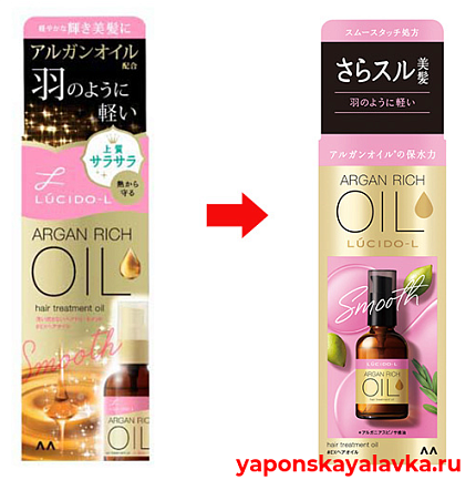 картинка LUCIDO ARGAN RICH OIL масло для волос 60 мл