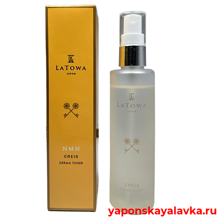 картинка LA TOWA  CREIS DERMA TONER тонизирующий лосьон для лица 120 мл