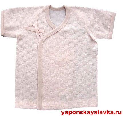 картинка Распашонка 50см-60см с ворсом розовая