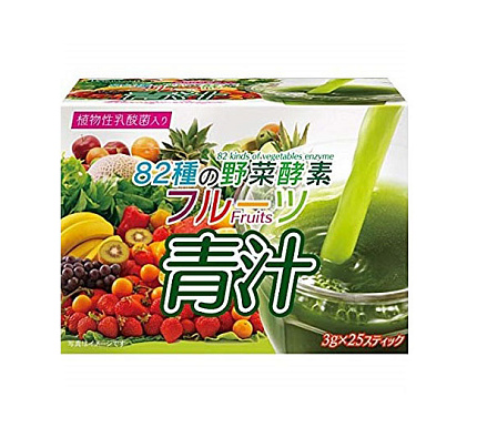 картинка Аодзиру с 82 видами фруктовых энзимов + молочнокислые бактерии HIKARI