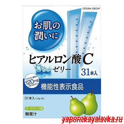 картинка Гиалуроновая кислота-желе EARTH BIOCHEMICAL Hyaluron C Jelly на 31 день