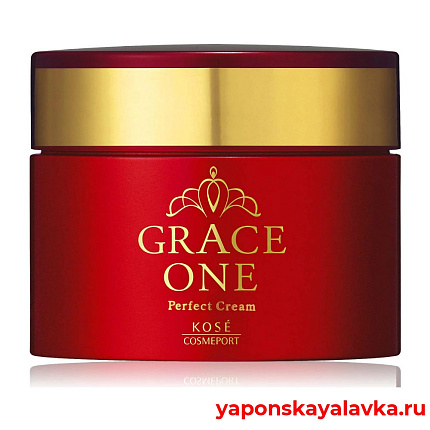 картинка Омолаживающий крем для лица 100 гр Grace One Perfect Cream KOSE