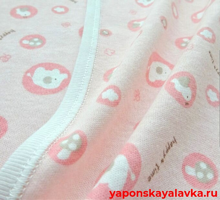 картинка Распашонки набор 3 шт розовый 50 см