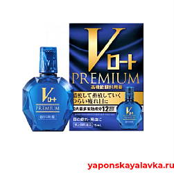 Глазные капли RohtoV Premium с 12 активными компонентами