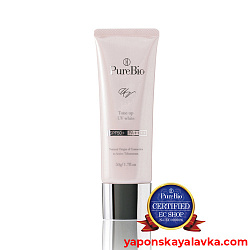 Солнцезащитный крем PureBio Tone Up UV White 50 г